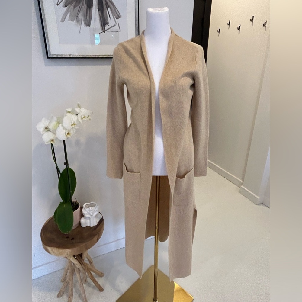 Sand long Cardigan
